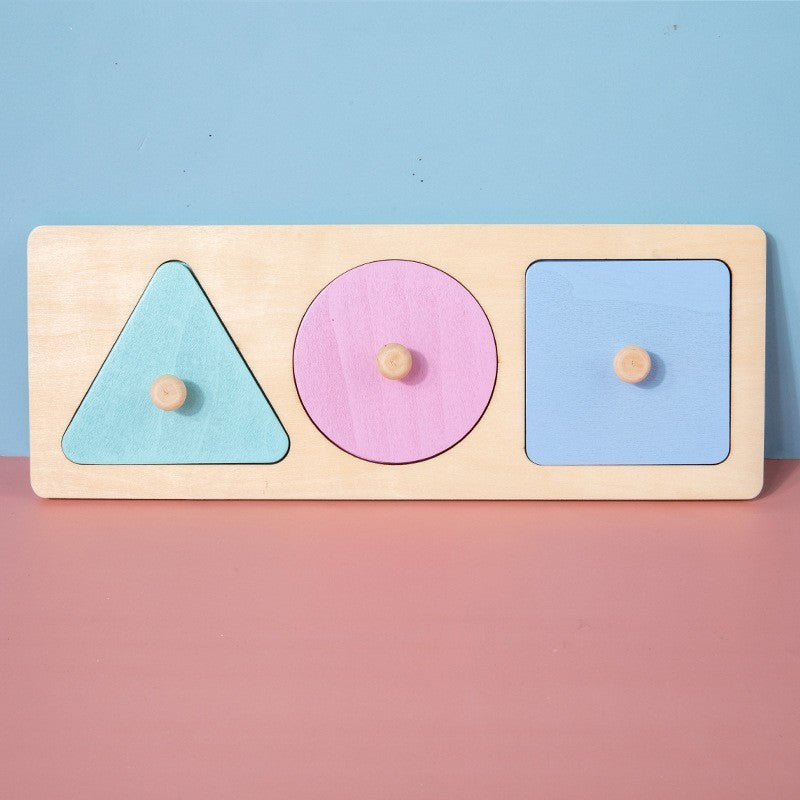 Cross-border Wooden Montessori Early Education Toys Ball Drawer Target Box