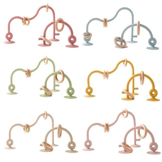 0-3 Years Old Baby Early Education Children Education Montessori Silicone Desktop Toys